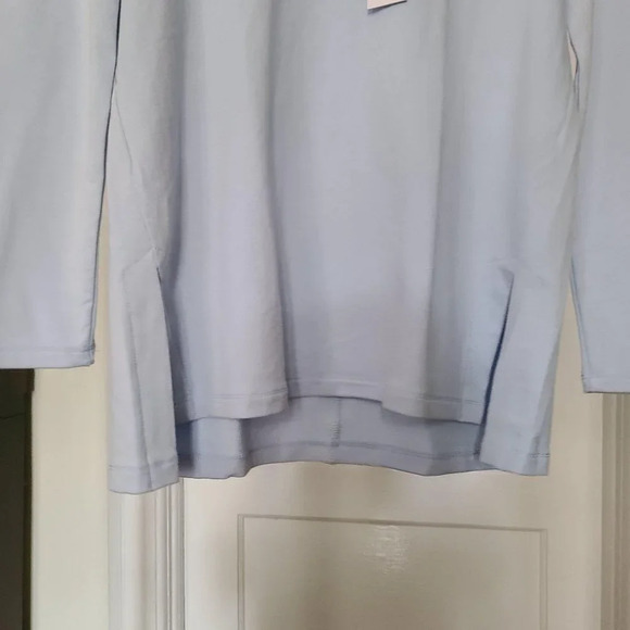 Workshop Republic Clothing Long Sleeve Front Slits Top Size Xsmall NWT - Picture 6 of 8